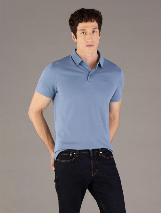 Polo-Calvin-Klein-Monograma-Hombre-Azul-4LB276G-420
