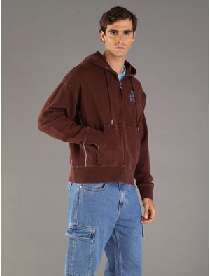 Sudadera-Calvin-Klein-Jeans-con-Logotipo-Hombre-Cafe-4RE211G-2IN