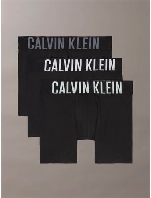 Briefs-Clavin-Klein-Intense-Power-Cotton-Paquete-De-3-Hombre-Negro-NB3609-924