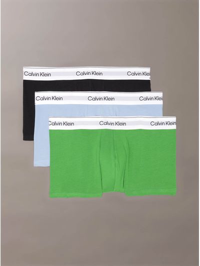 Trunks-Calvin-Klein-Icon-Cotton-Stretch-Paquete-De-3-Hombre-Multicolor-NB4389-974