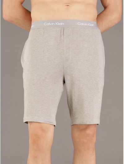 Short-de-Pijama-Calvin-Klein-Logo-Hombre-Gris-NM2824O-050