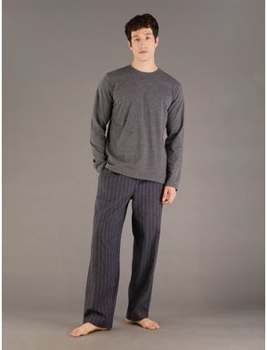 Pijama-Calvin-Klein-de-Playera-con-Pantalon-Hombre-Gris-NM2955-970