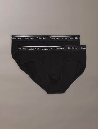 Briefs-Calvin-Klein-Cotton-Stretch-Paquete-de-2-Hombre-Negro-NP2562O-001