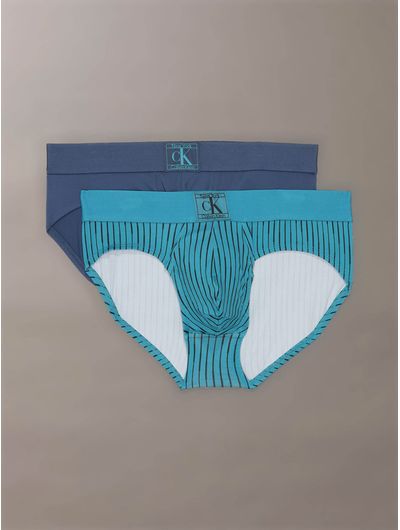 Briefs-Calvin-Klein-Microfiber-Stretch-Paquete-de-2-Hombre-Azul-NP2874O-904