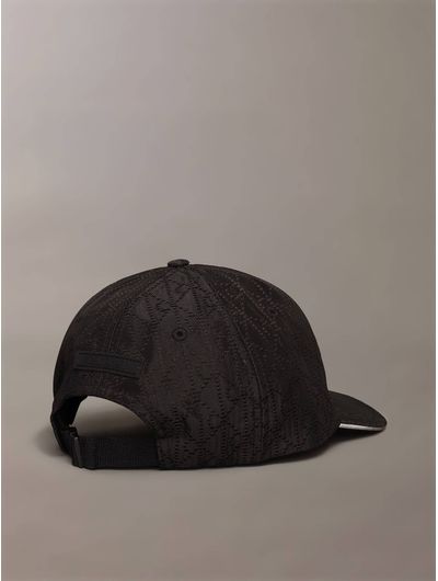 Gorra-Calvin-Klein-con-Monograma-Hombre-Negra-4D5049G-UB1