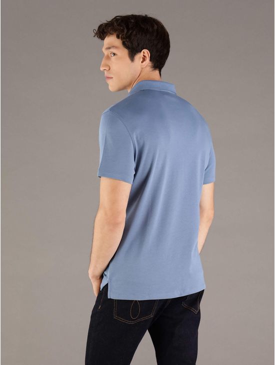 Polo-Calvin-Klein-Monograma-Hombre-Azul-4LB276G-420