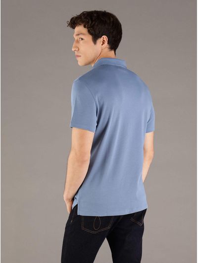 Polo-Calvin-Klein-Monograma-Hombre-Azul-4LB276G-420