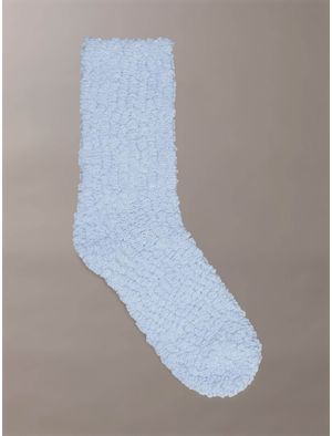 Calcetines-Calvin-Klein-Cozy-Crew-Paquete-De-2-Mujer-Azul-CKW243FZ01-004