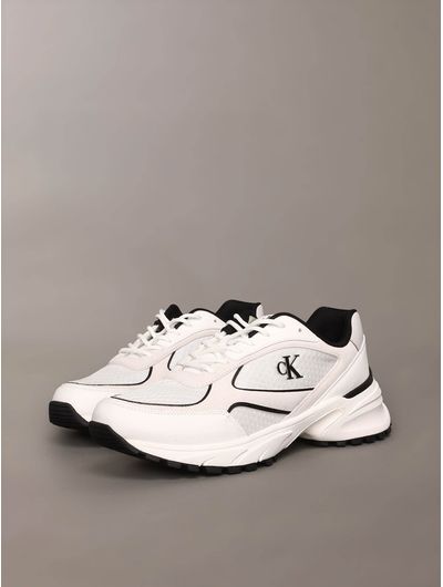 Tenis-Calvin-Klein-Hike-Runner-Mesh-Mix-Hombre-Blanco-YM0YM01379-01W
