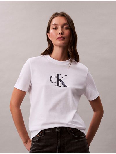 Playera-Calvin-Klein-Sequin-CK-Graphic-Mujer-Blanco-44E215G-YAA