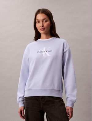 Sudadera-Calvin-Klein-Monologo-French-Terry-Mujer-Azul-47B234G-TKF