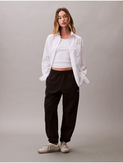 Jogger-Calvin-Klein-Monologo-French-Terry-Mujer-Negro-47B235G-UB1