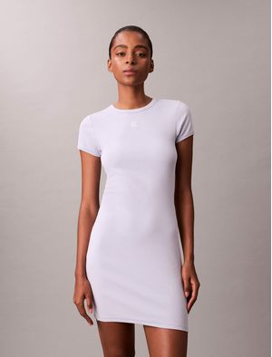 Vestido-Calvin-Klein-Mini-Rib-Contour-Mujer-Azul-47B266G-TKF