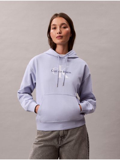 Hoodie-Calvin-Klein-Monologo-French-Terry-Mujer-Azul-47E221G-TKF