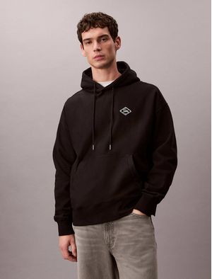 Hoodie-Calvin-Klein-Matchbox-Premium-Fleece-Hombre-Negro-4RE202G-UB1