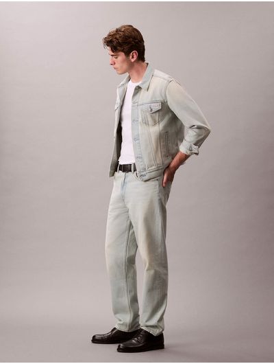 Jeans-Calvin-Klein-90s-Taper-Seaglass-Hombre-Verde-4RE705G-2TK