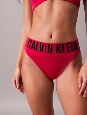 Bikini-Calvin-Klein-High-Waist-Mujer-Rosa-QF8482-651