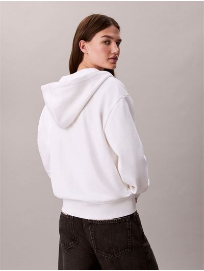 Hoodie-Calvin-Klein-Archive-Logo-Mujer-Blanco-47B237G-YAA