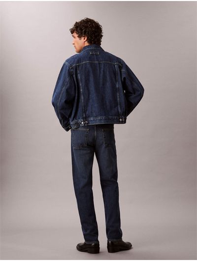 Jeans-Calvin-Klein-Straight-Oil-Slick-Hombre-Negro-4LB782G-PTR