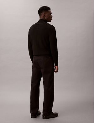 Pantalon-Calvin-Klein-Comfort-90s-Straight-Twill-Hombre-Negro-4RB602G-UB1