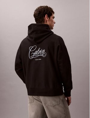 Hoodie-Calvin-Klein-Matchbox-Premium-Fleece-Hombre-Negro-4RE202G-UB1