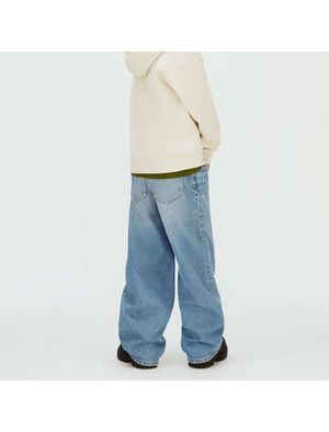 Hoodie-Calvin-Klein-Light-Monologo-Nino-Gris-IB0IB02615-PGB