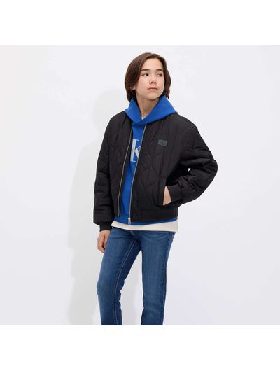 Hoodie-Calvin-Klein-Light-Monologo-Nino-Azul-Marino-IB0IB02615-C61