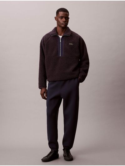 Pantalon-Calvin-Klein-Cotton-Spacer-Hombre-Negro-4RE219G-CEF