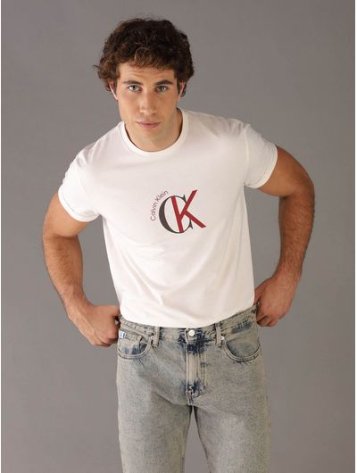 Playera-Calvin-Klein-Diseno-Hombre-Beige-4RE829G-YBH