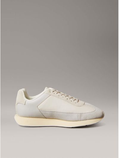 Tenis-Calvin-Klein-Retro-Runner-Mujer-Beige-YW0YW02061-ACG