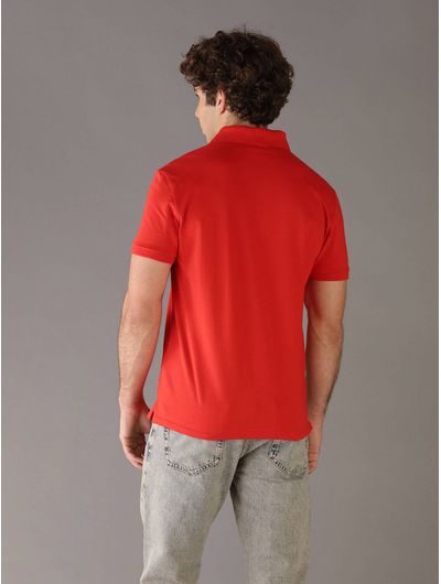 Polo-Calvin-Klein-Monograma-Hombre-Rojo-4RD255G-VMT