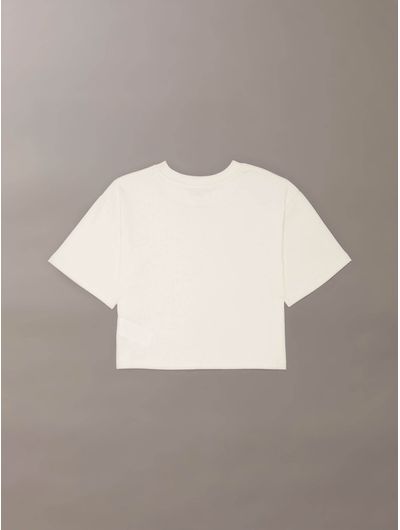 Playera-Calvin-Klein-Monograma-Nina-Beige-IG0IG03062-PGB