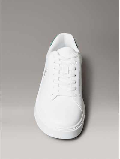 Tenis-Calvin-Klein-Classic-Cup-Hombre-Gris-YM0YM01447-05O