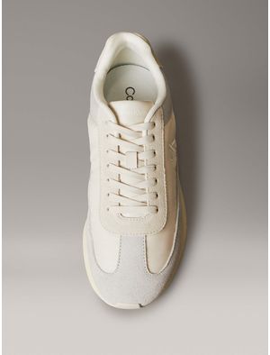 Tenis-Calvin-Klein-Retro-Runner-Mujer-Beige-YW0YW02061-ACG