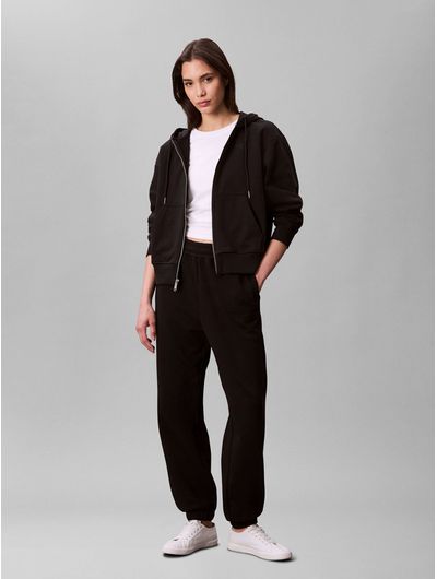 Pantalon-Calvin-Klein-French-Terry-Mujer-Negro-44C904G-UB1