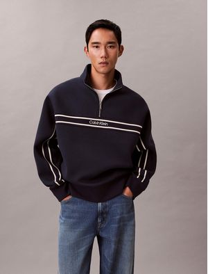 Sudadera-Calvin-Klein-Spacer-Logo-Hombre-Azul-4RE221G-CEF