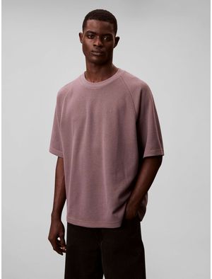 Playera-Calvin-Klein-Relaxed-Hombre-Cafe-4RE225G-2E2