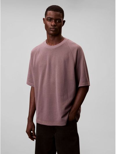 Playera-Calvin-Klein-Relaxed-Hombre-Cafe-4RE225G-2E2