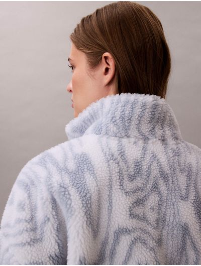 Chamarra-Calvin-Klein-Sherpa-AOP-Mujer-Blanco-44E226G-D9P