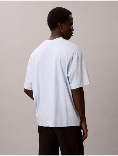 Playera-Calvin-Klein-Relaxed-Interlock-Emblem-Hombre-Azul-4LE200G-CIQ