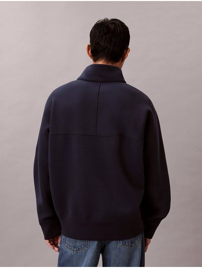 Sudadera-Calvin-Klein-Spacer-Logo-Hombre-Azul-4RE221G-CEF