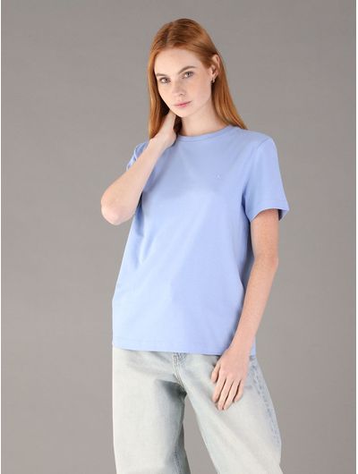 Playera-Calvin-Klein-Crew-de-Jersey-Archive-Mujer-Azul-47B224G-HYD