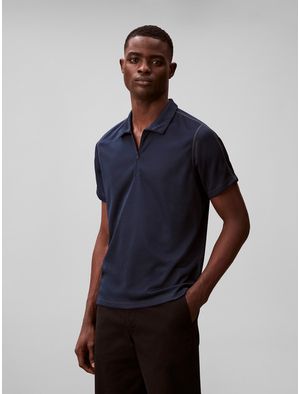 Polo-Calvin-Klein-Slim-Fit-de-Mesh-Hombre-Azul-4LF204G-CEF