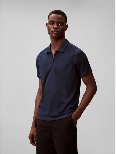 Polo-Calvin-Klein-Slim-Fit-de-Mesh-Hombre-Azul-4LF204G-CEF