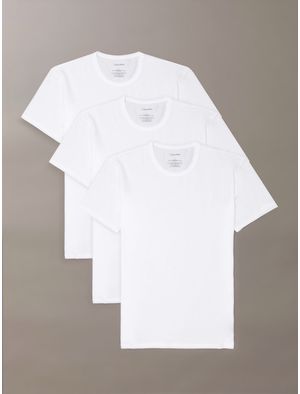 Playera-Interior-Calvin-Klein-Cuello-V-Manga-Corta-Paquete-de-3-Hombre-Blanco-NB2798-100