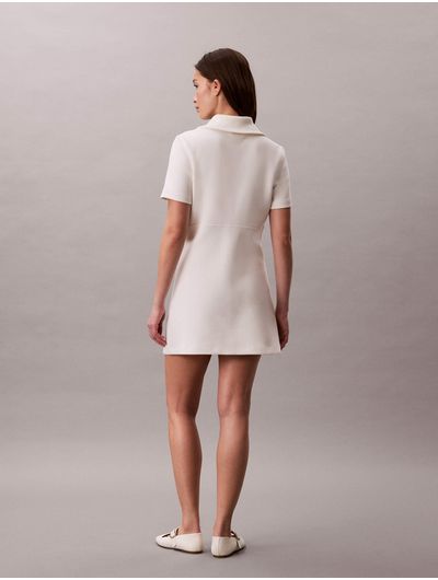 Vestido-Mini-Calvin-Klein-Rib-Mujer-Beige-44F207G-YAS