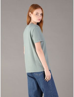 Playera-Calvin-Klein-Crew-de-Jersey-Archive-Mujer-Verde-47B224G-PNO