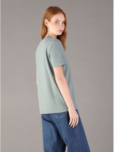 Playera-Calvin-Klein-Crew-de-Jersey-Archive-Mujer-Verde-47B224G-PNO