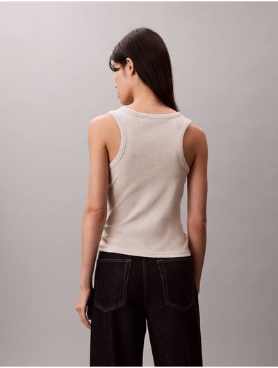 Tank-Top-Calvin-Klein-Rib-Mujer-Gris-47C201G-P4P