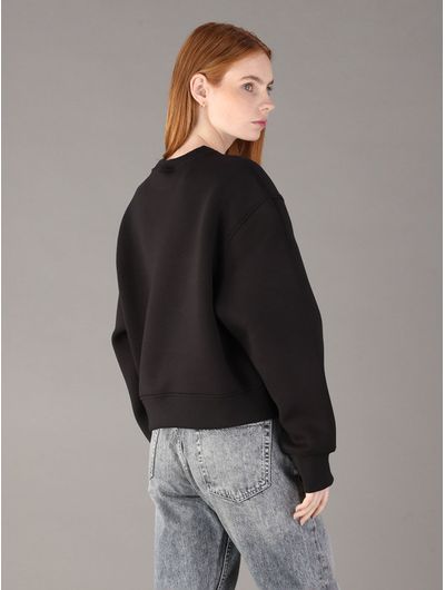 Sudadera-Calvin-Klein-Boxy-Mujer-Negro-47E227G-UB1